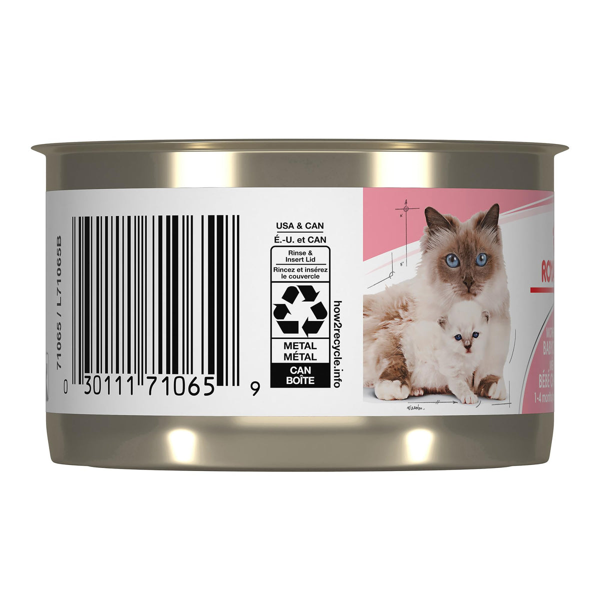 Royal Canin Feline Mother & Babycat Mousse in Sauce, 5.1 oz, 24-Count