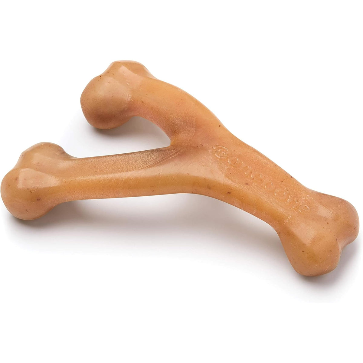 Benebone Wishbone Durable Dog Chew Toy, Real Chicken, Medium