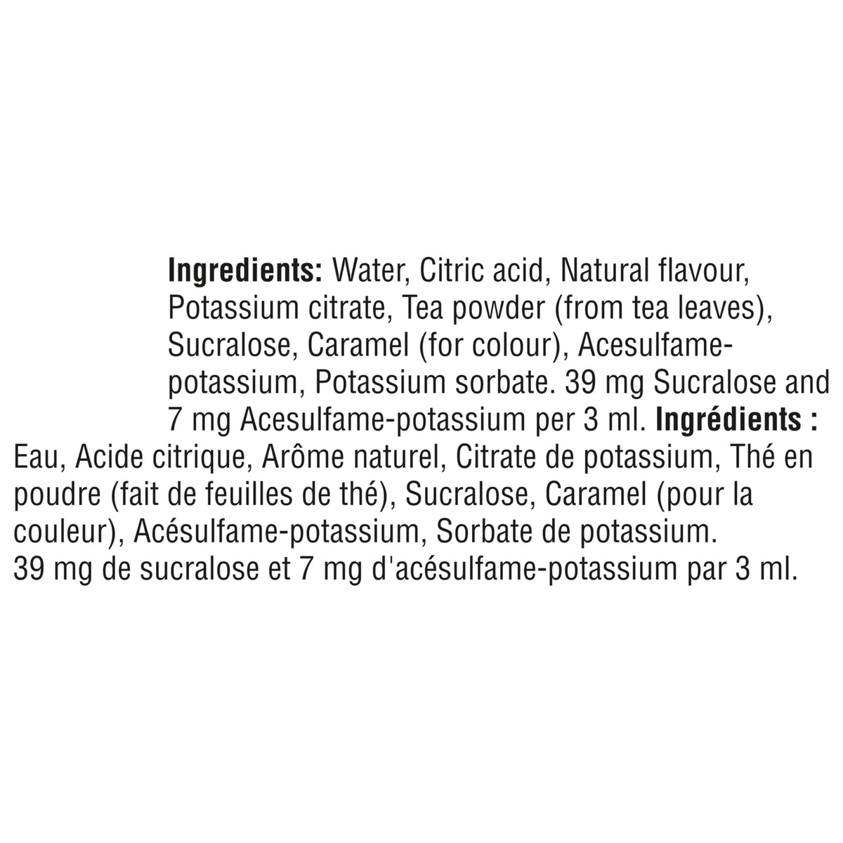 Goodhost Iced Tea Liquid Water Enhancer, 744 g, 12 Bottles