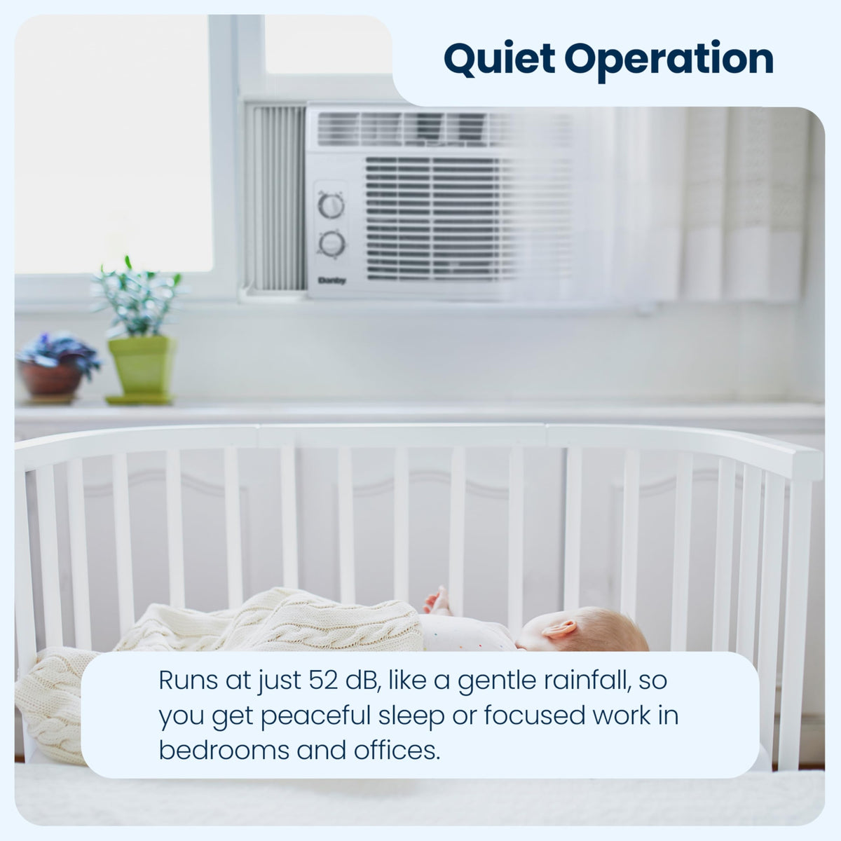Danby DAC050MB1WDB 5,000 BTU Window Air Conditioner