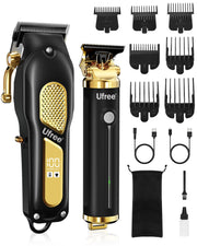 Ufree Cordless Hair Clippers and Trimmers Grooming Kit for Men