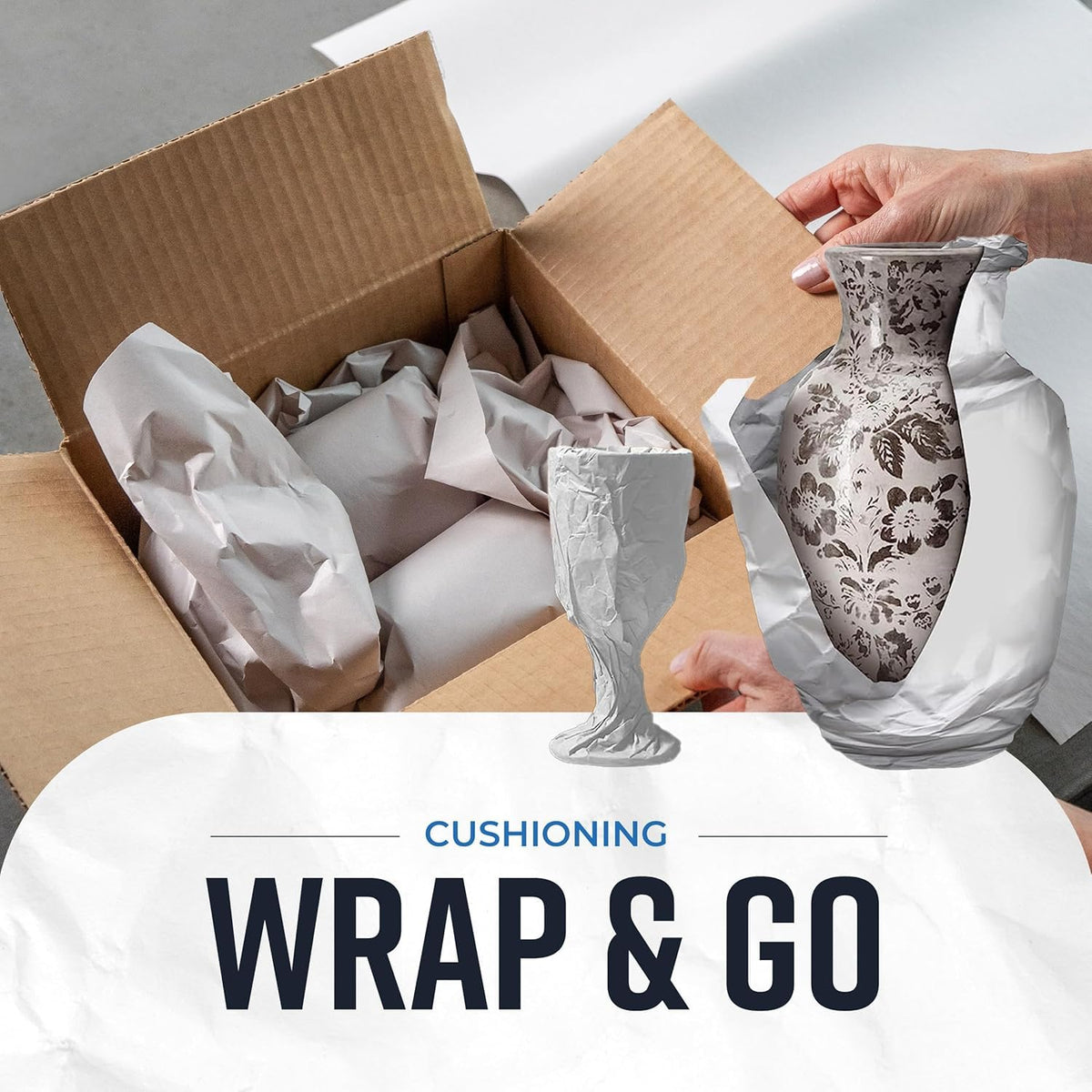 Bryco Goods Newsprint Packing Paper, 5lb, 160 Sheets, 27" x 17"