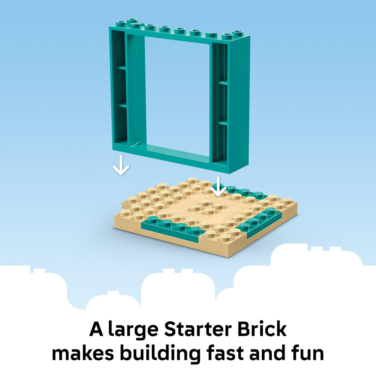 LEGO Bluey Playground Fun with Bluey and Chloe, 11201
