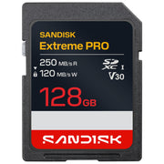 SanDisk 128GB Extreme PRO SD UHS-I Card, 250MB/s, SDSDXXJ-128G-GSCIN