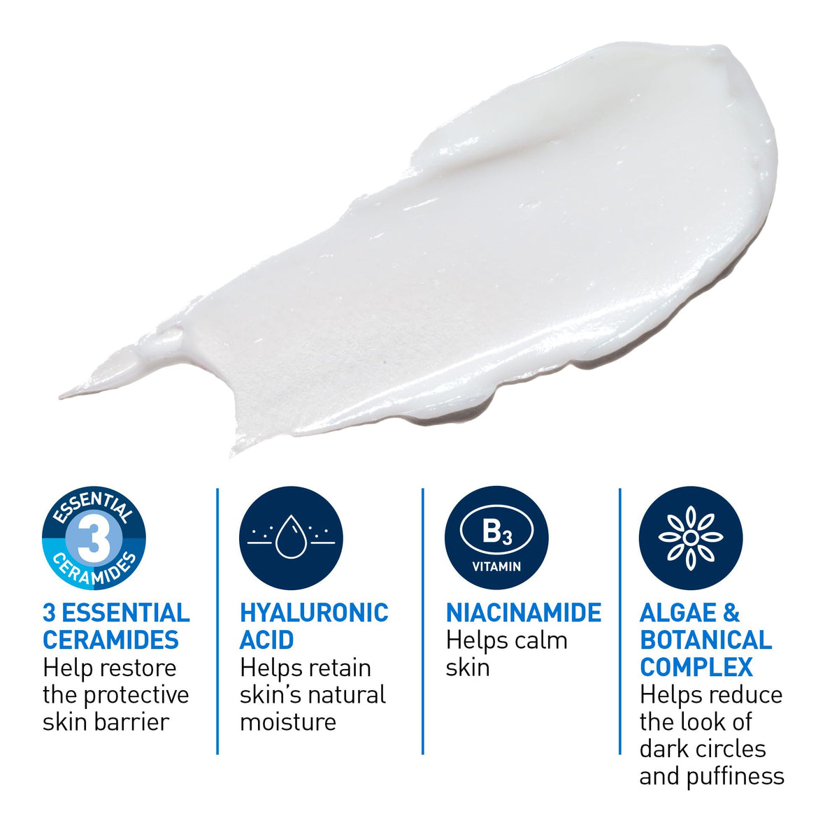 CeraVe Eye Cream with Hyaluronic Acid, 14.2 g