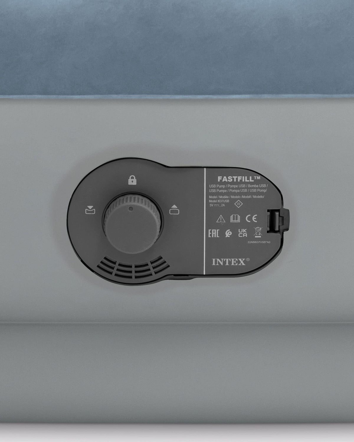 Intex 64157E Dura-Beam Plus Mid-Rise Air Mattress, Twin