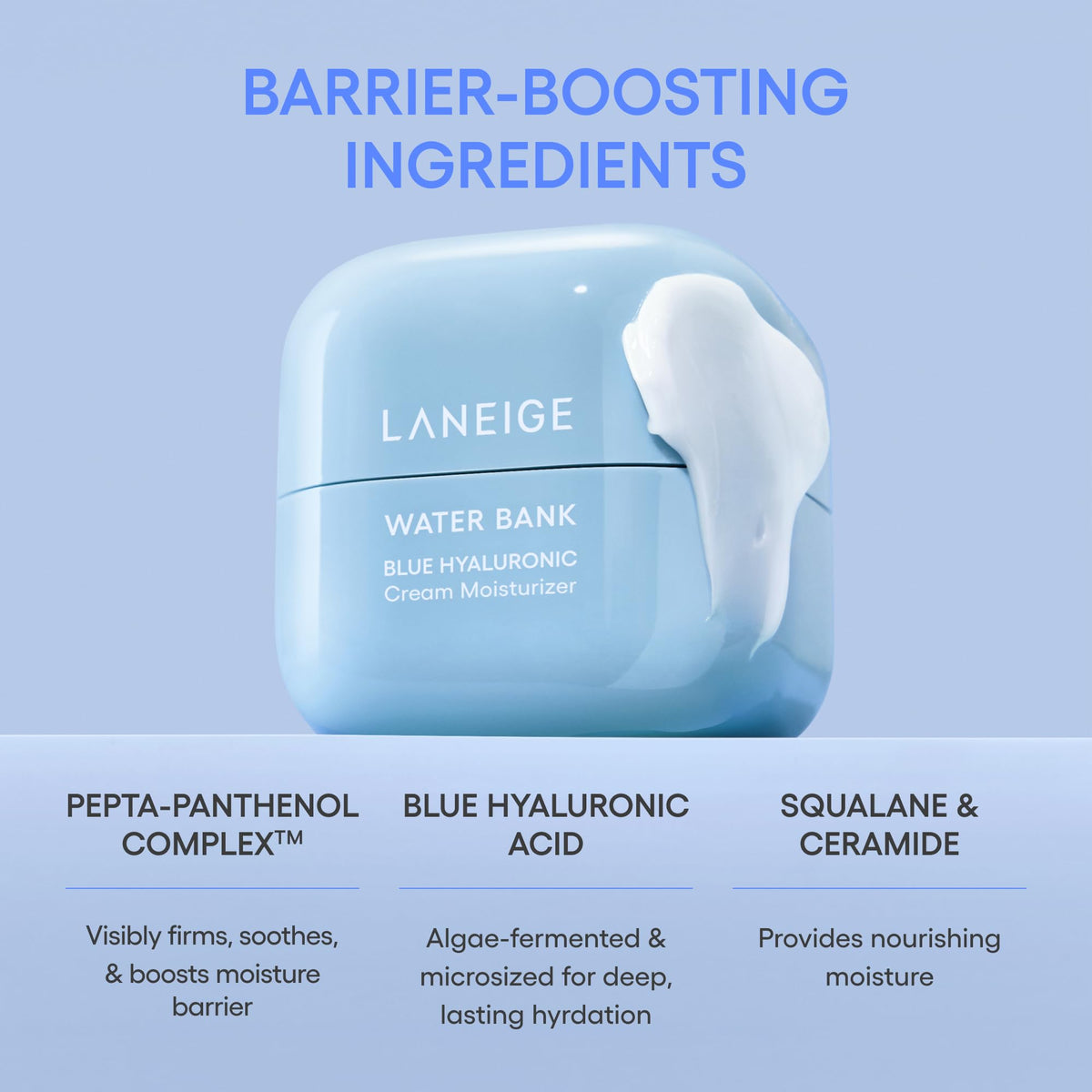 Laneige Water Bank Blue Hyaluronic Cream Moisturizer