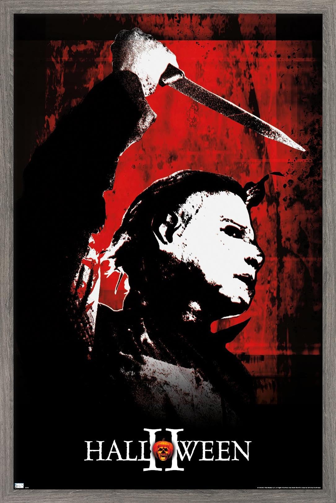 Halloween II Red Wall Poster