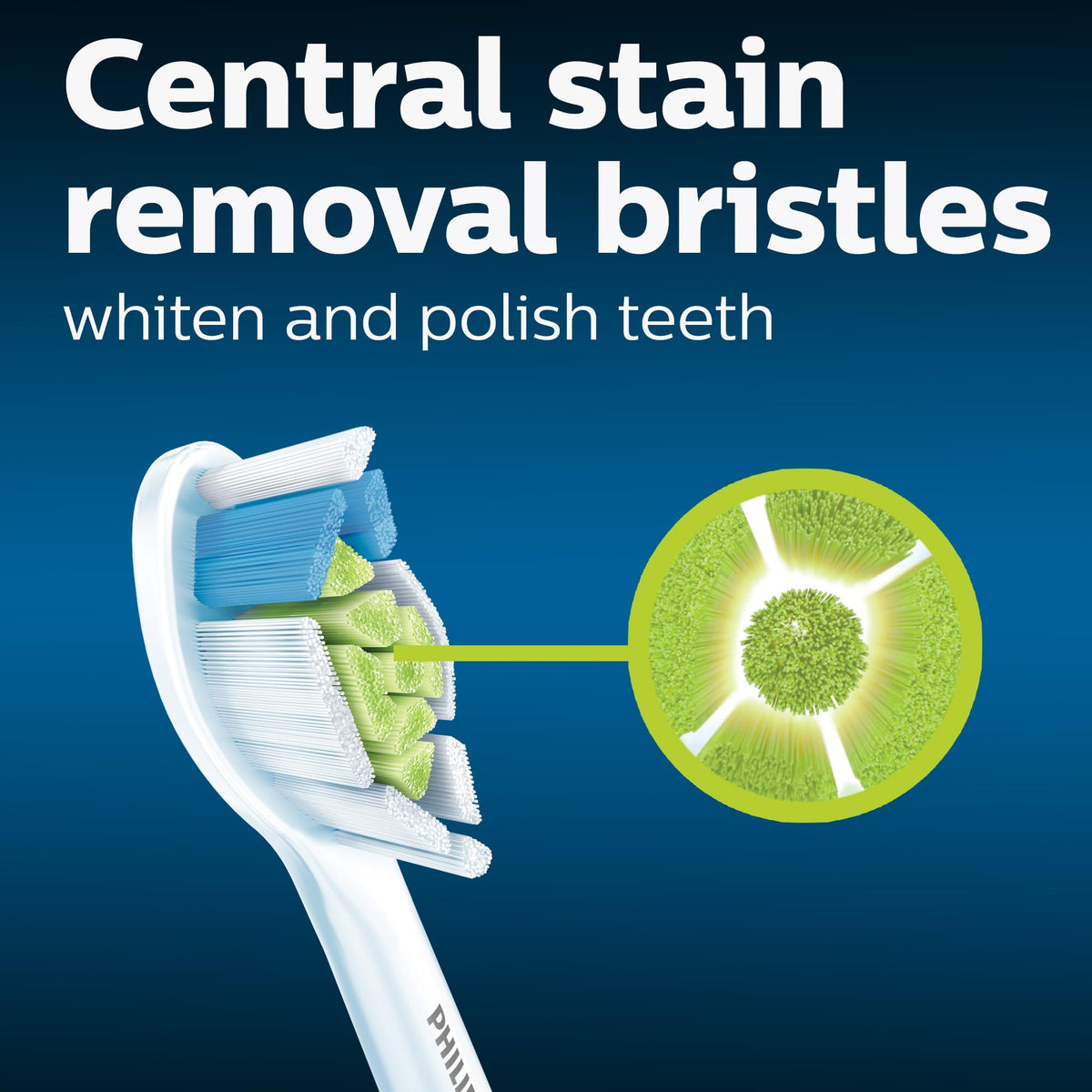 Philips Sonicare DiamondClean Brush Heads, 2 Pack, White, HX6062/65