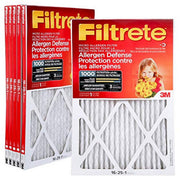 Filtrete 16x25x1 Furnace Filter, MPR 1000, MERV 11, 6 Pack