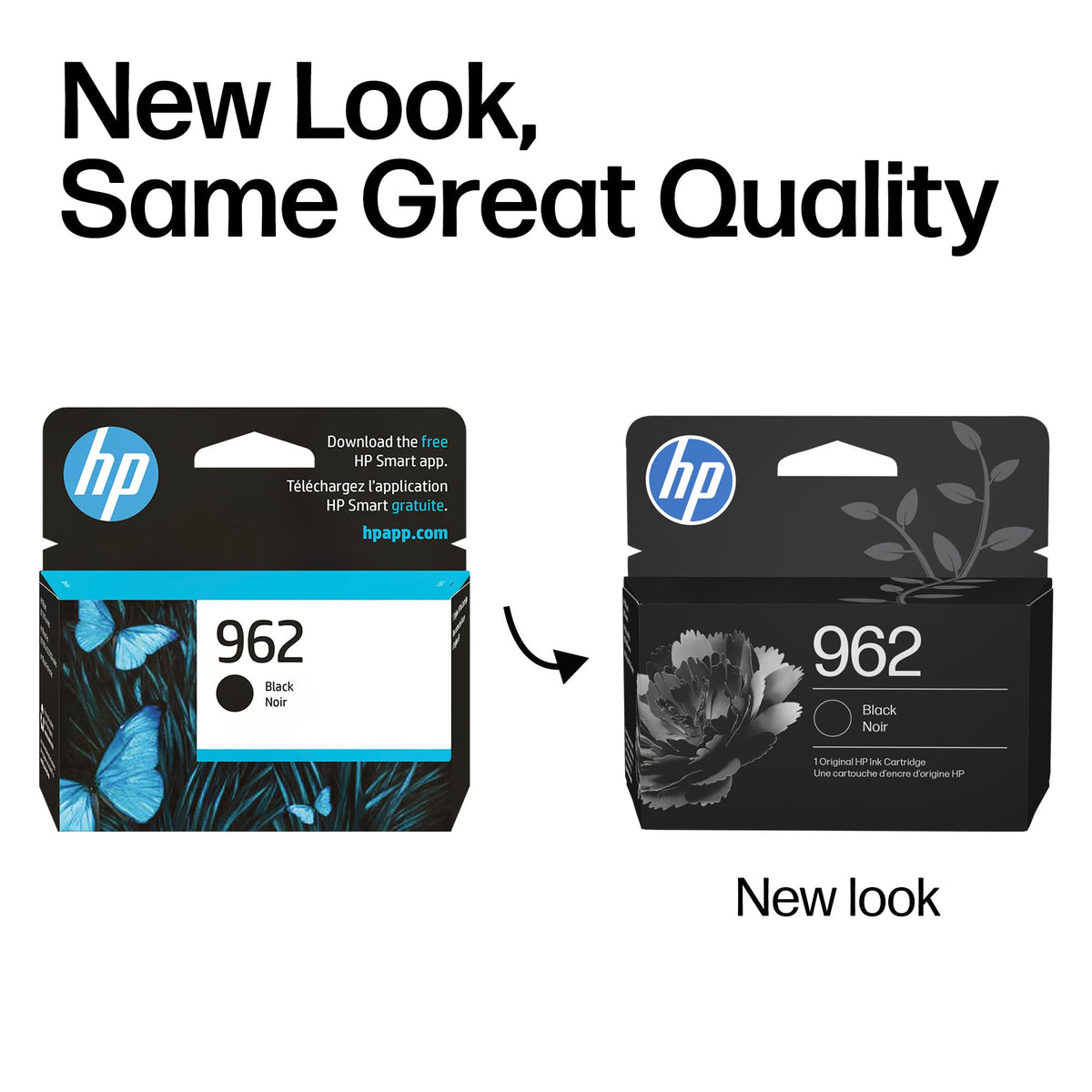 HP 962 Original Black Ink Cartridge, 3HZ99AN