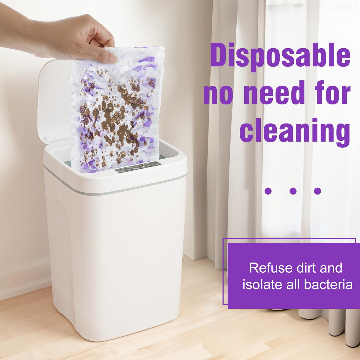 Disposable Mop Pads for Swiffer Power Mop, 15 Pack