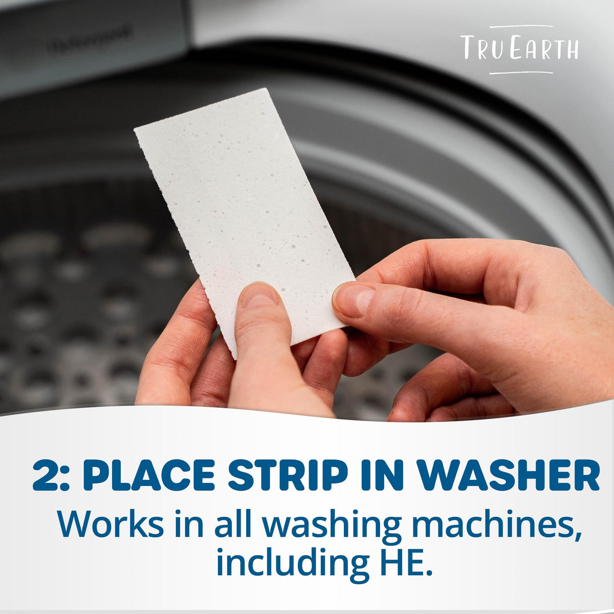 Tru Earth Platinum Laundry Detergent Sheets, Fresh Linen, 64 Sheets