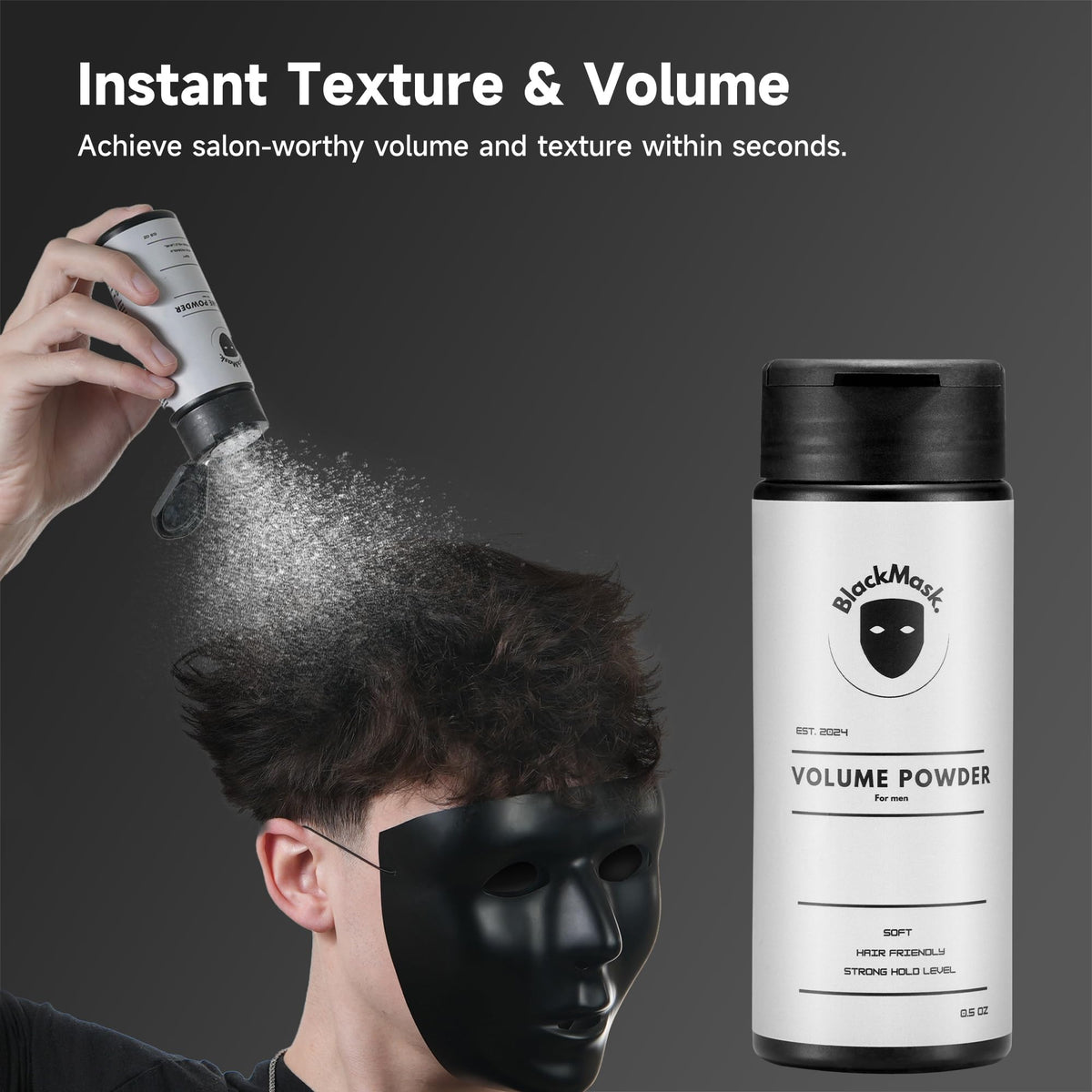 Hair Texture Styling Powder for Men