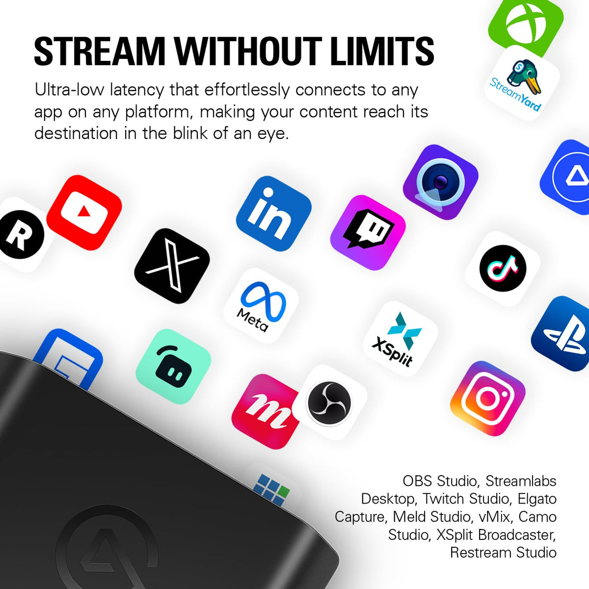 Elgato 4K X Capture Card, HDMI 2.1