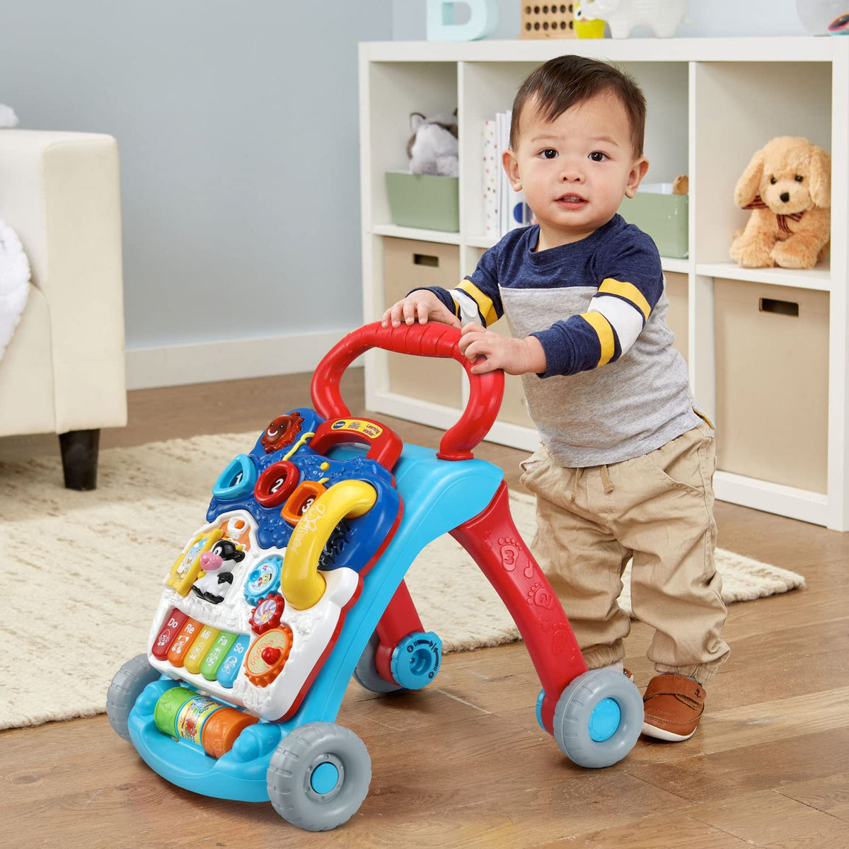 VTech Sit-to-Stand Learning Walker, Blue