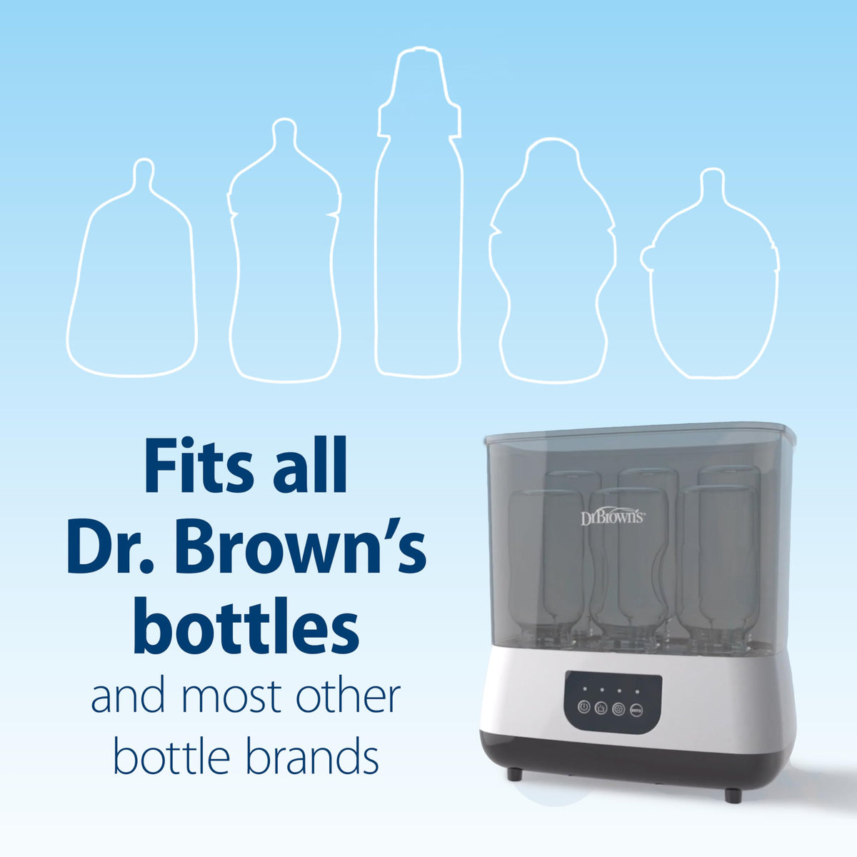 Dr. Brown's All-in-One Baby Bottle Sterilizer and Dryer
