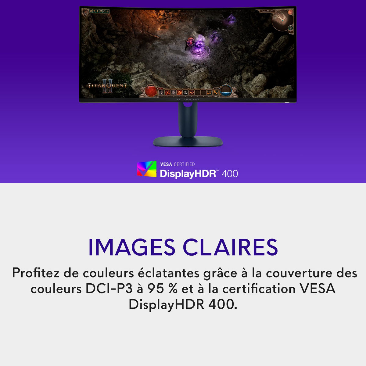 Alienware 34 Gaming Monitor AW3425DWM, WQHD VA, 180Hz
