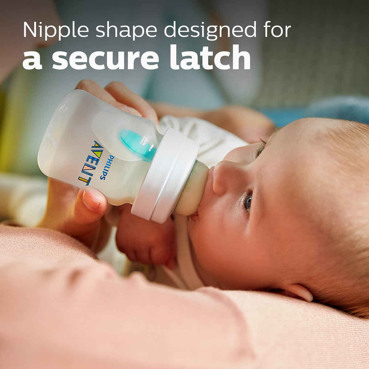 Philips Avent Anti-Colic Bottle, 4oz, 4 Pack, SCY701/04