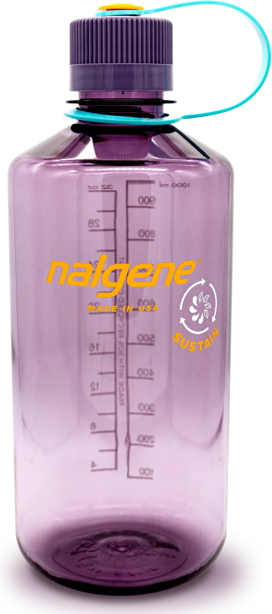 Nalgene Sustain Tritan Water Bottle, 32 oz, Narrow Mouth