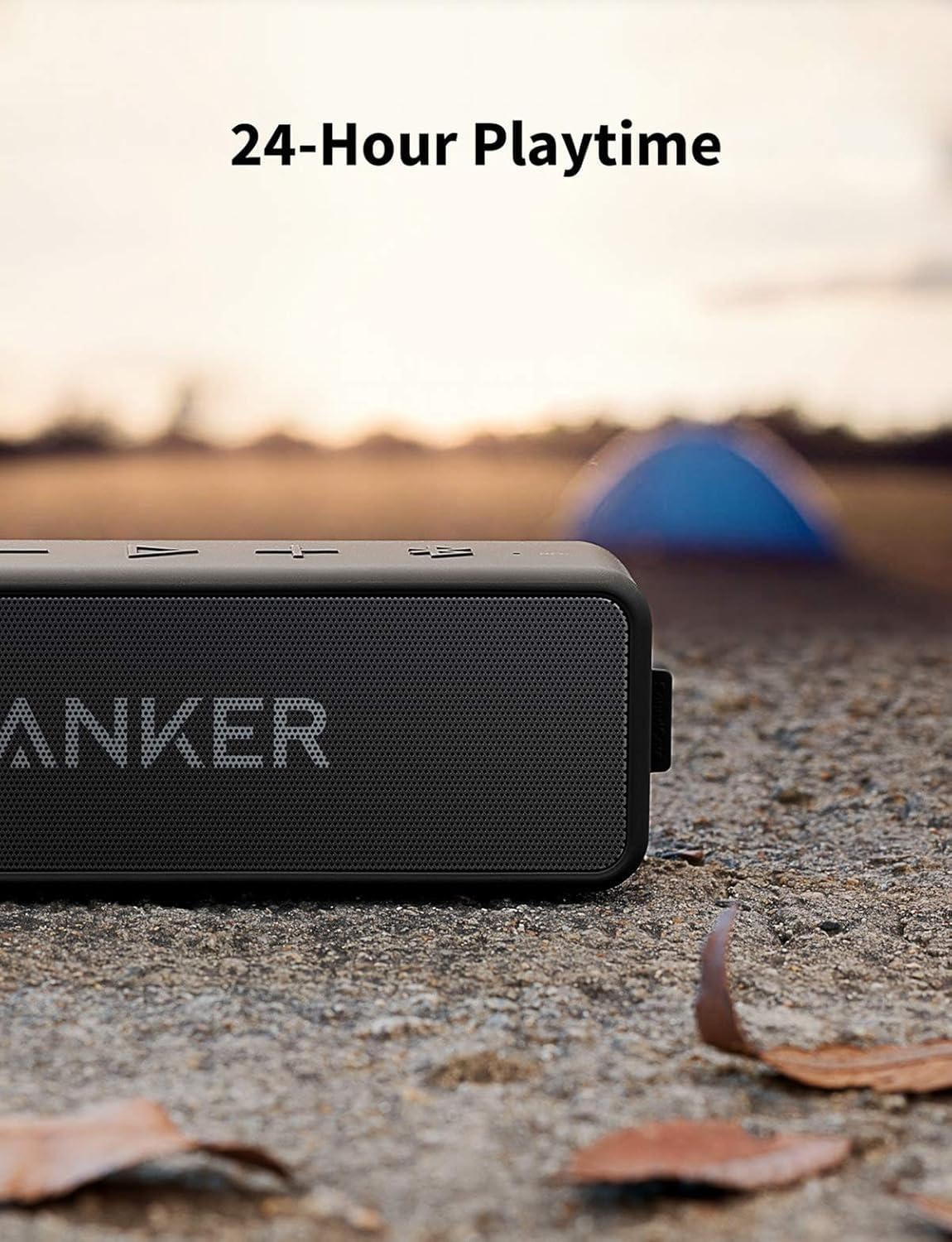 Anker Soundcore 2 Portable Bluetooth Speaker, Black
