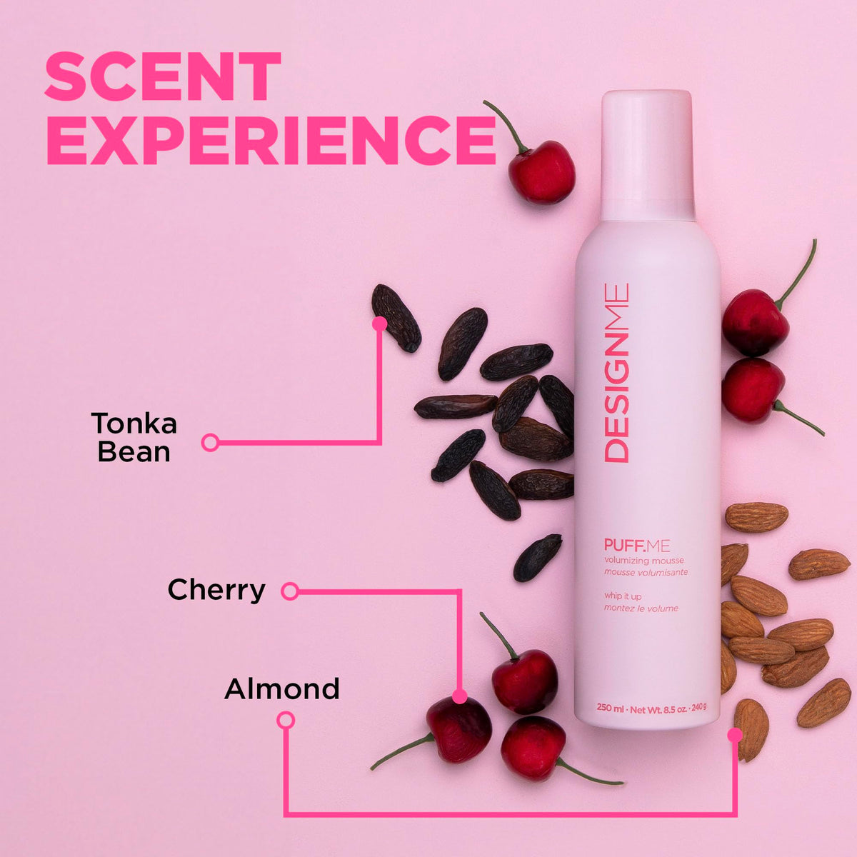 Design.Me PUFF.ME Volumizing Hair Mousse