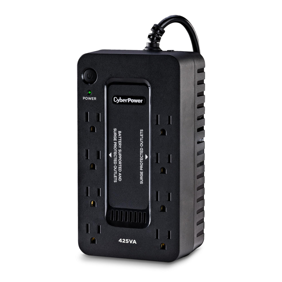CyberPower ST425 Standby UPS Battery Backup, 425VA/260W, 8 Outlets
