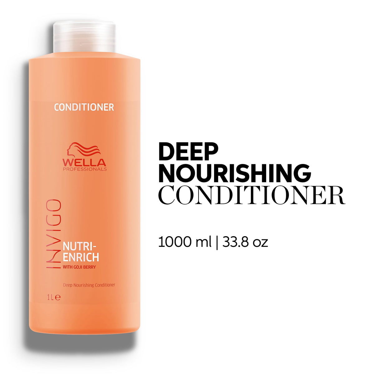 Wella Professionals Invigo Nutri-Enrich Conditioner, 33.8 Fl Oz
