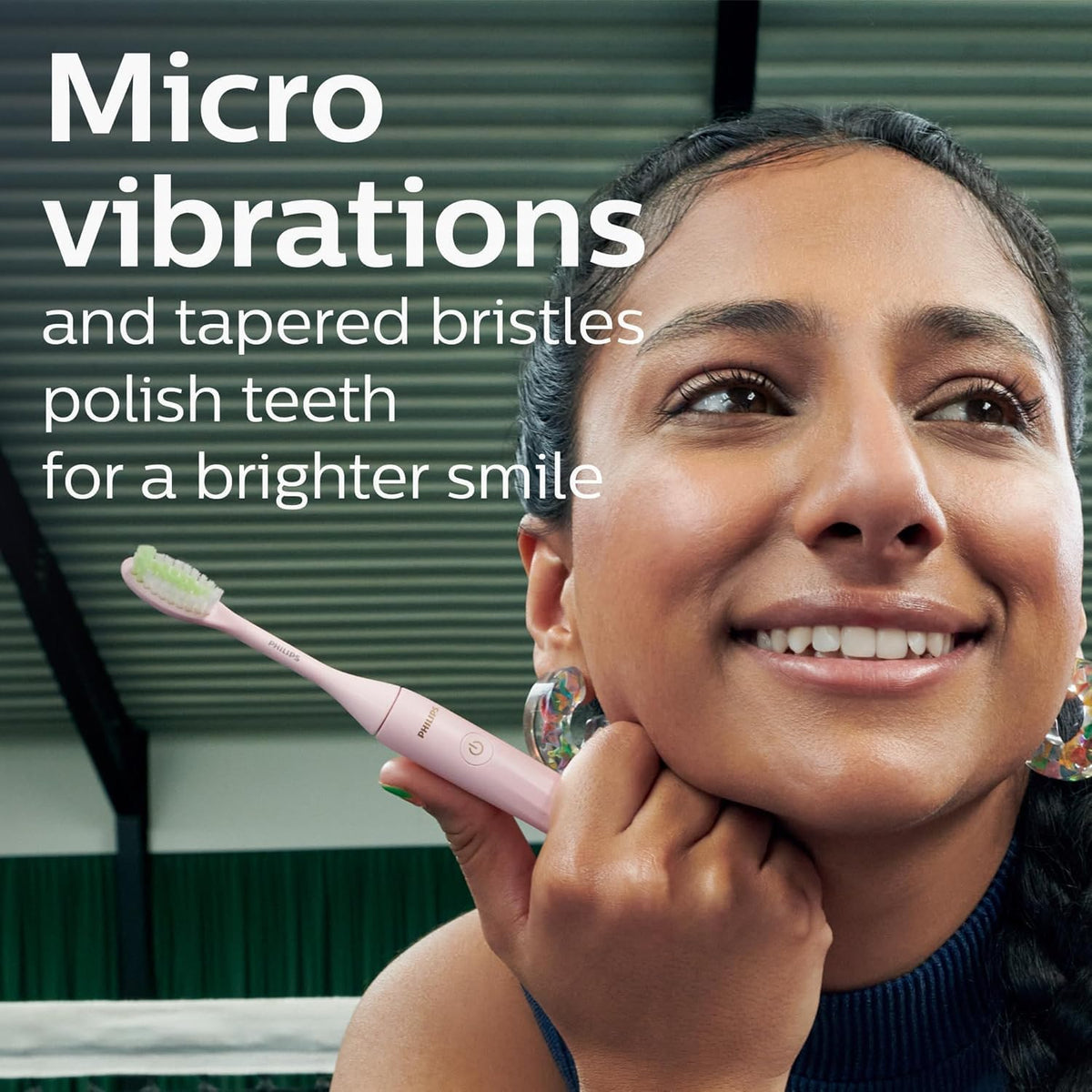 Philips One by Sonicare Battery Toothbrush, Manhattan Pink, BD3003/AZ