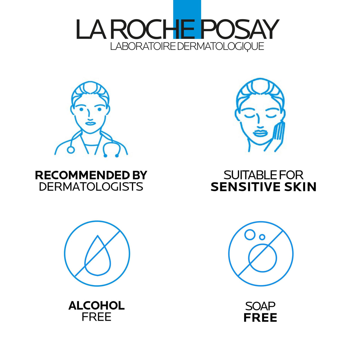 La Roche-Posay Toleriane Micellar Foaming Water Face Wash, 150 mL