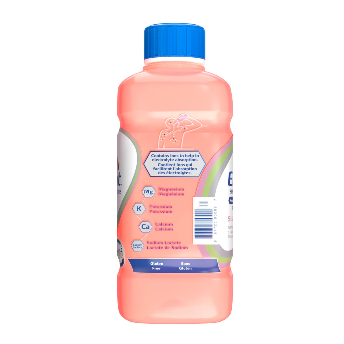 Electrolit Hydration Drink, Strawberry-Kiwi, 625ml, 12 Pack