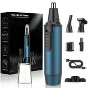 Rechargeable Ear and Nose Hair Trimmer, Waterproof