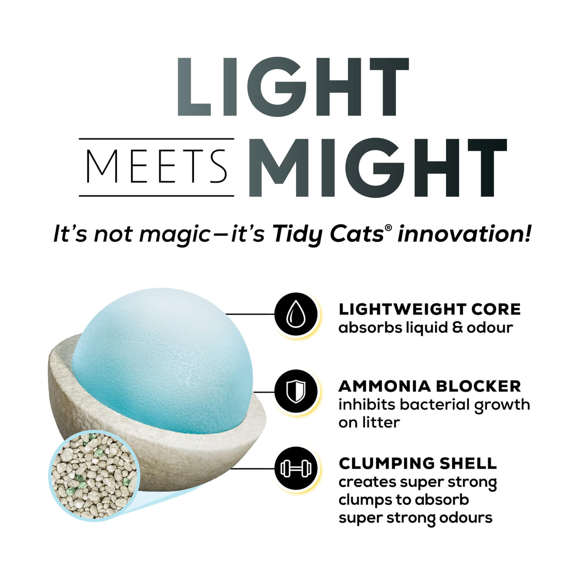 Tidy Cats 4-in-1 Strength Lightweight Multi-Cat Litter, 5.44 kg