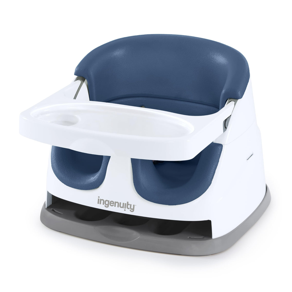 Ingenuity Baby Base 2-in-1 Booster Feeding and Floor Seat, Night Sky