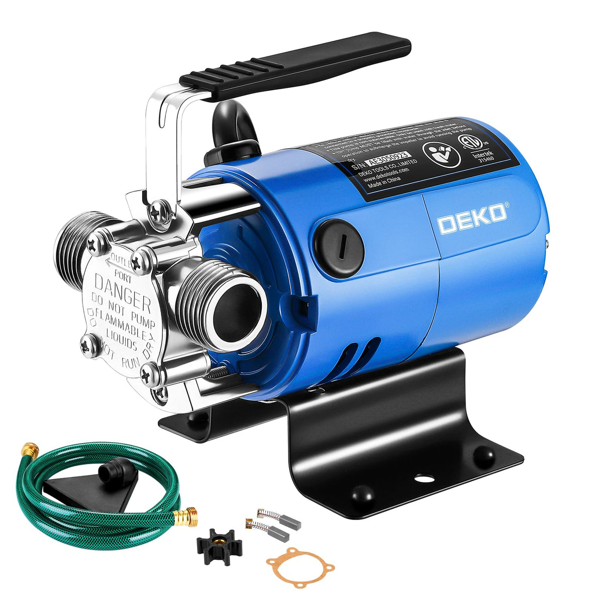DEKOPRO Electric Water Transfer Pump, 115V