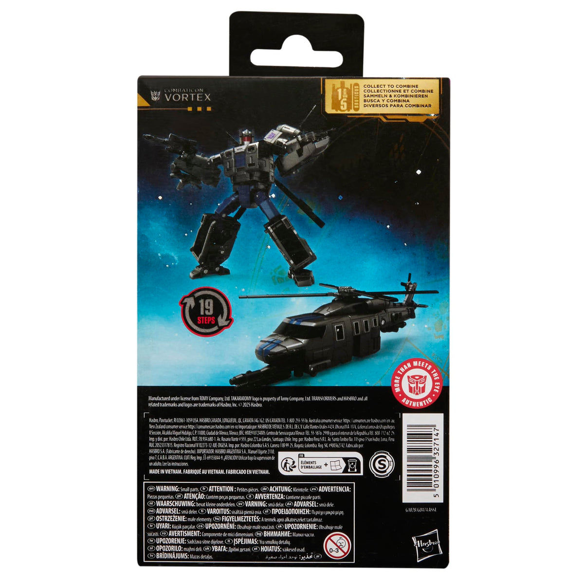 Transformers Age of the Primes Deluxe Combaticon Vortex, 5.5-inch