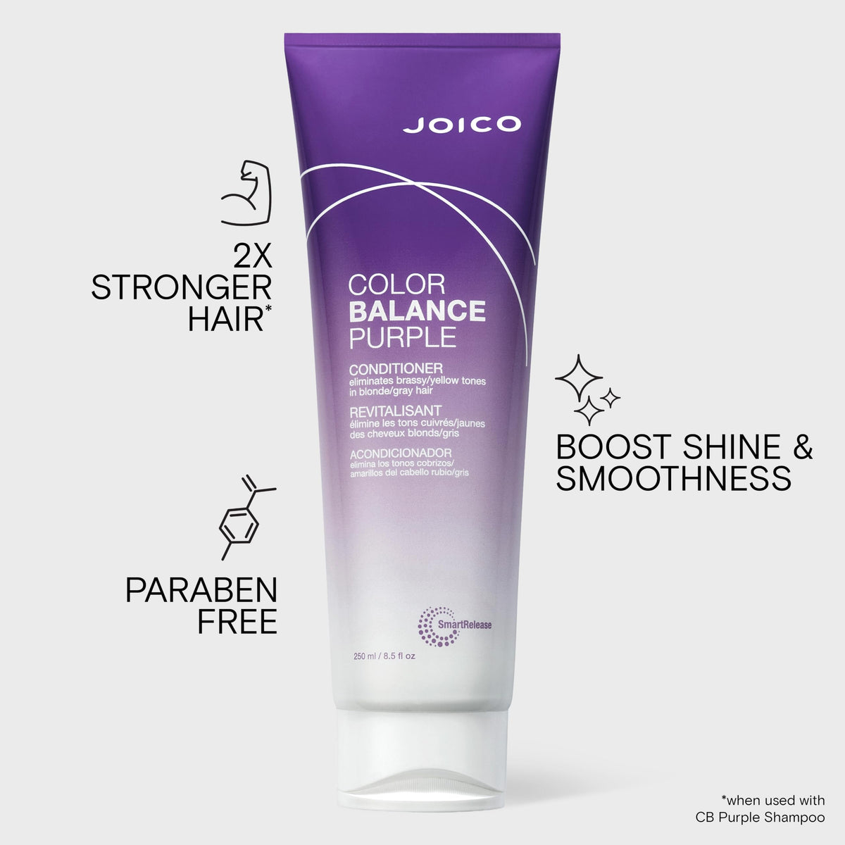 Joico Color Balance Purple Conditioner for Blonde Hair
