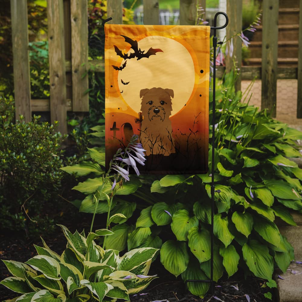 Caroline's Treasures BB4326GF Halloween Glen of Imal Tan Flag Garden Size