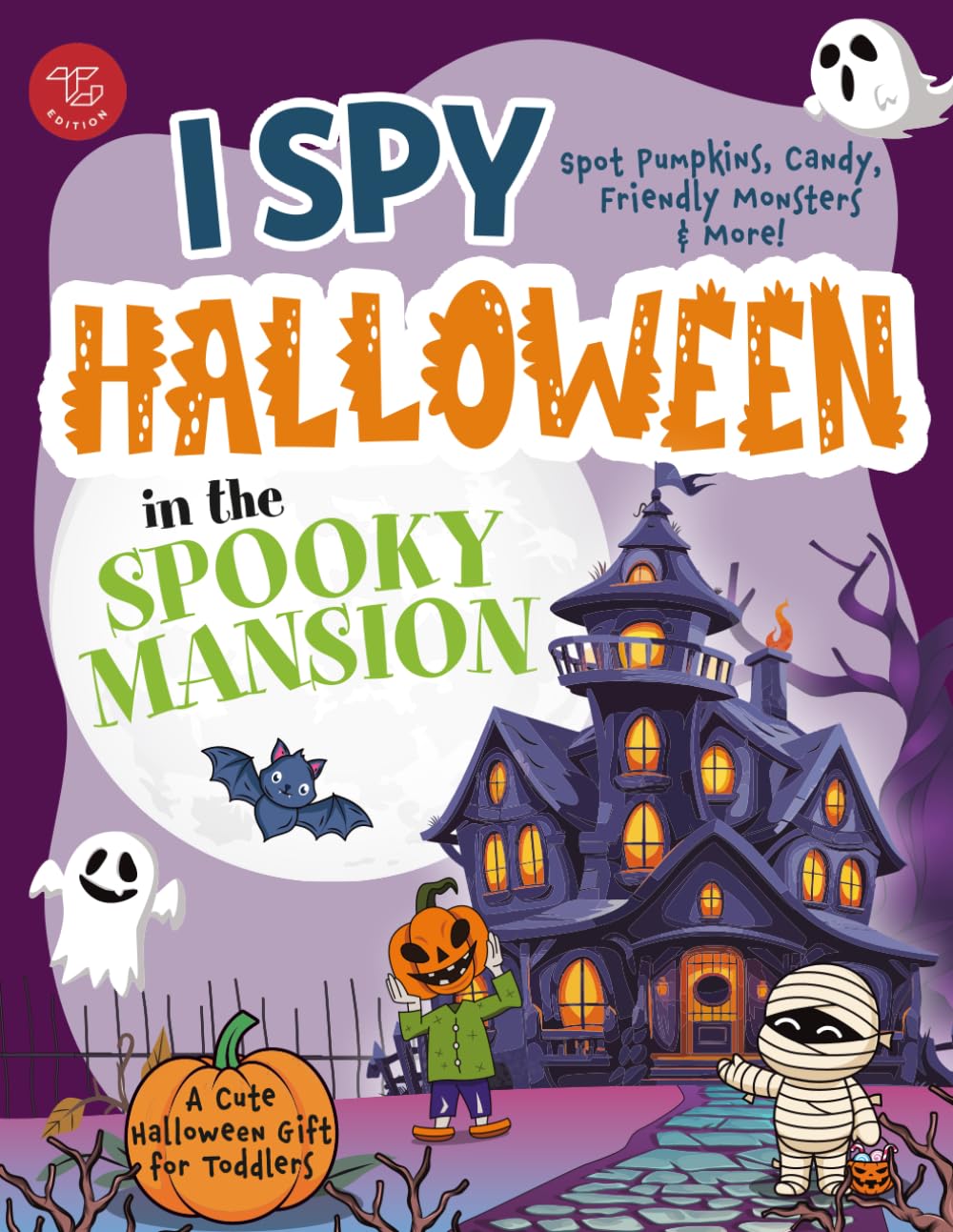 I Spy Halloween in the Spooky Mansion: Spot Pumpkins