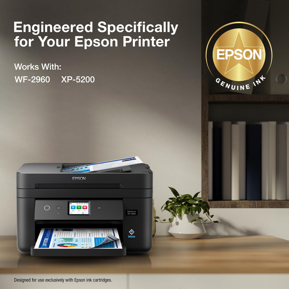 Epson 222 Genuine Ink Combo Pack, Black and Colour, T222120-BCS