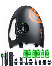 OutdoorMaster Shark 2S Electric Paddle Board Pump, 88.8Wh