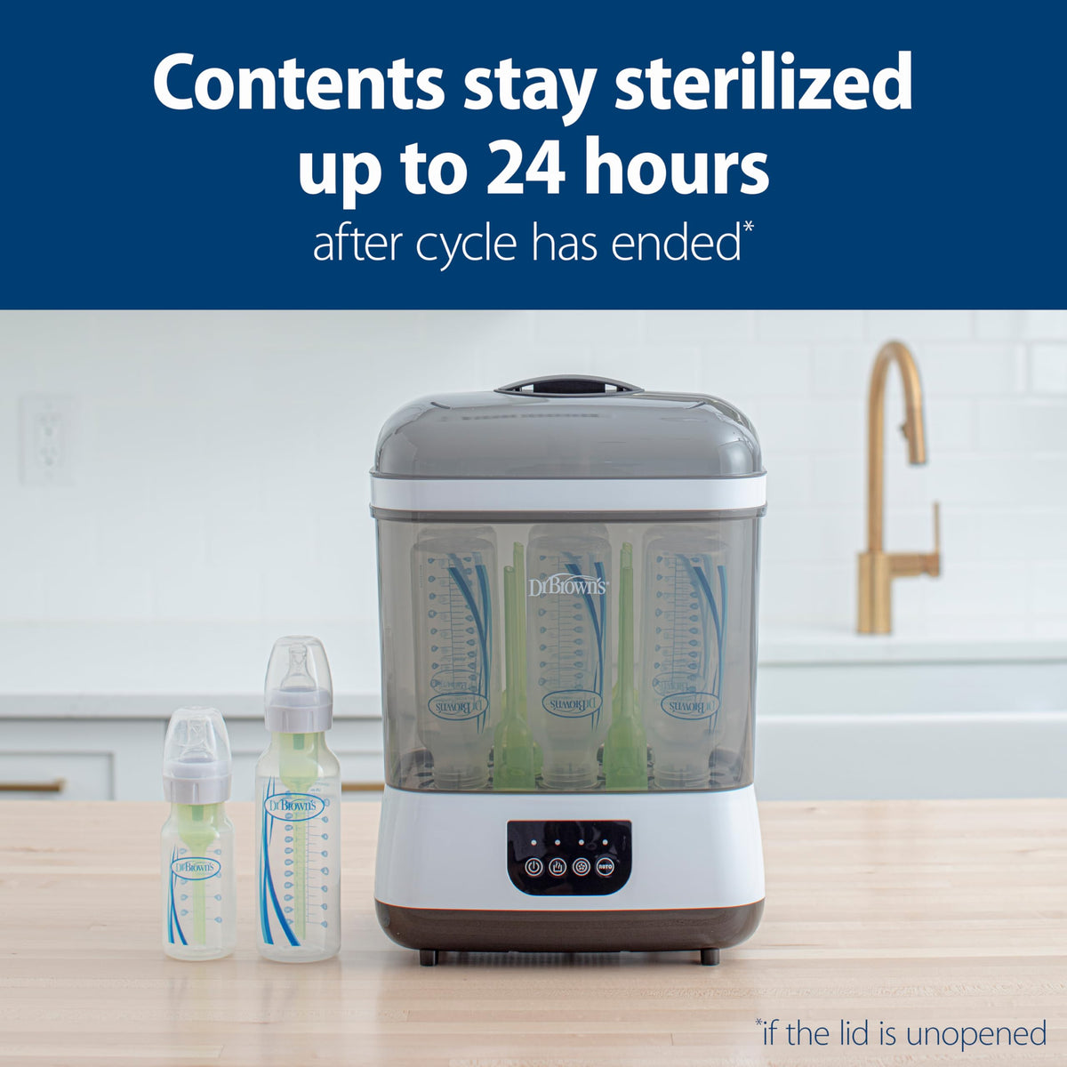 Dr. Brown's All-in-One Baby Bottle Sterilizer and Dryer