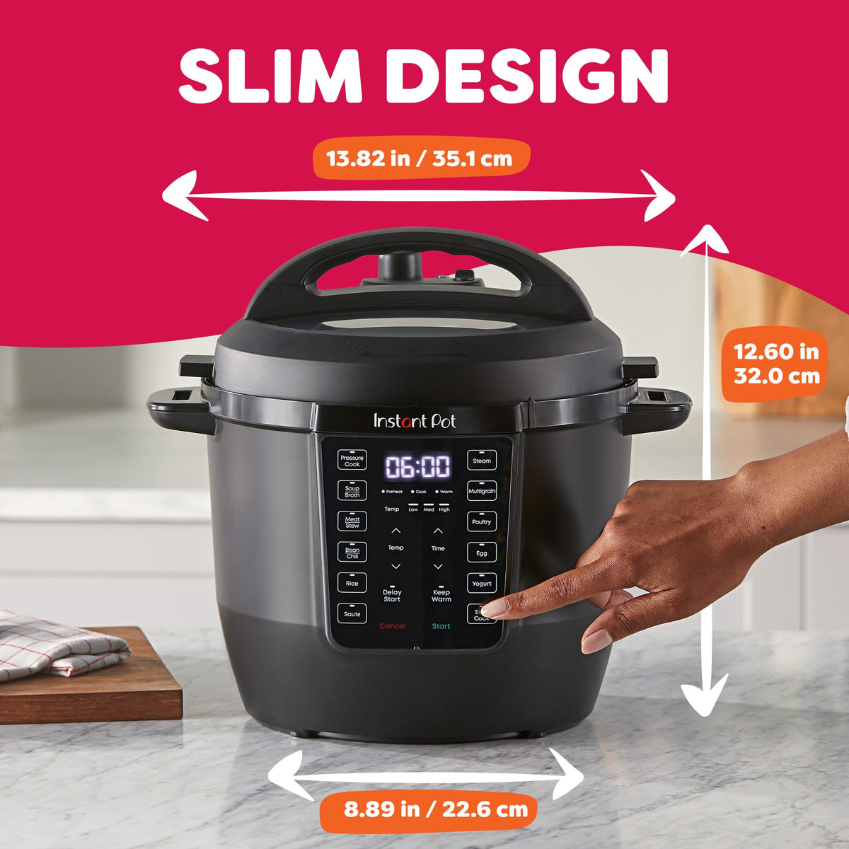 Instant Pot RIO 7-in-1 Electric Multi-Cooker, 6 Quart