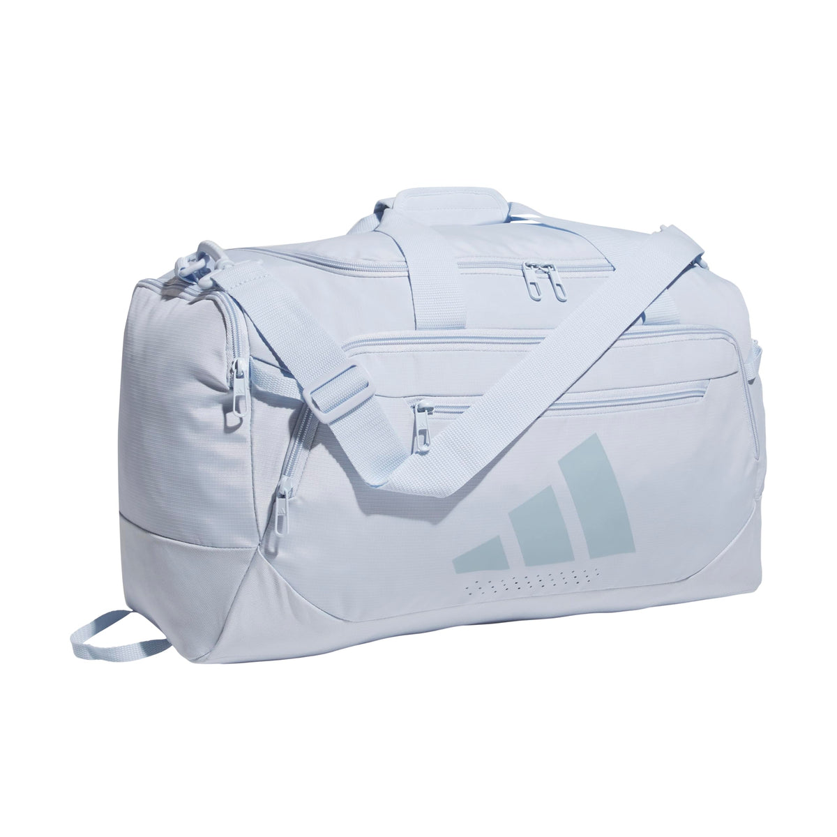 Adidas Unisex Defender 5 Small Duffel Bag, Crystal Sky/Wonder Blue