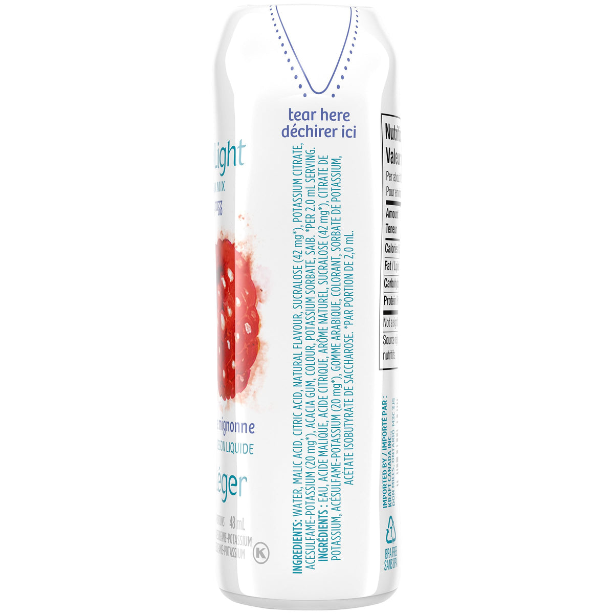 Crystal Light Liquid Drink Mix, Blueberry Razz, 12 Count