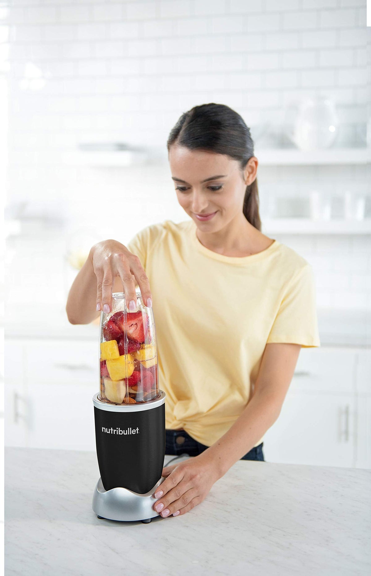 NutriBullet PRO Single Serve Blender, 900W, Black, NB9-0902K