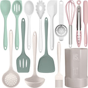 Silicone Cooking Utensils Set, Multicolour