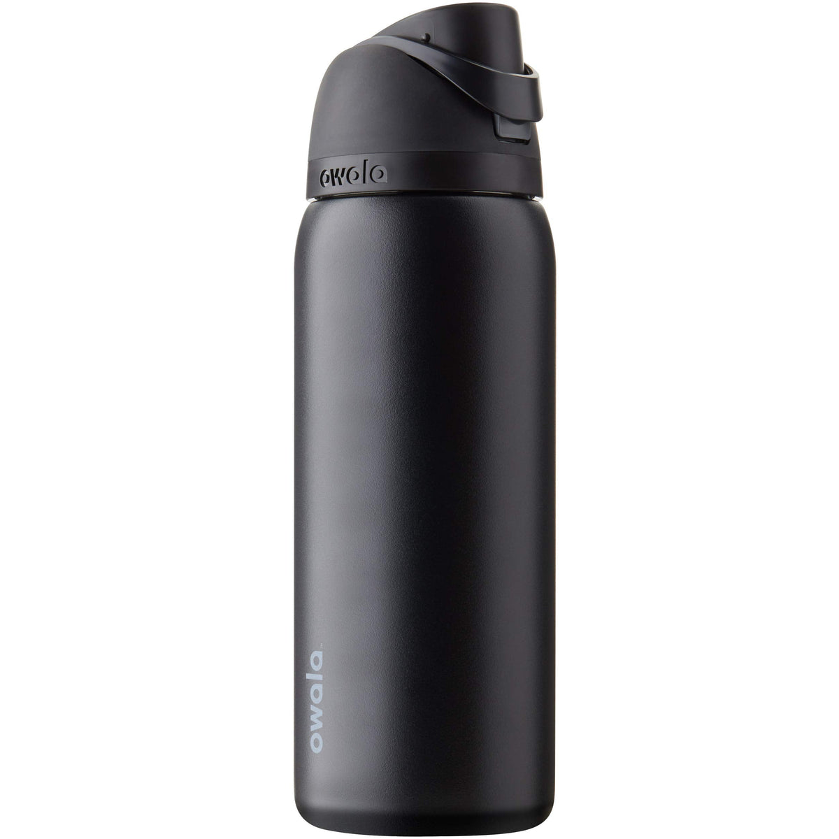 Owala FreeSip Stainless Steel Water Bottle, 32 oz, Very Very Dark