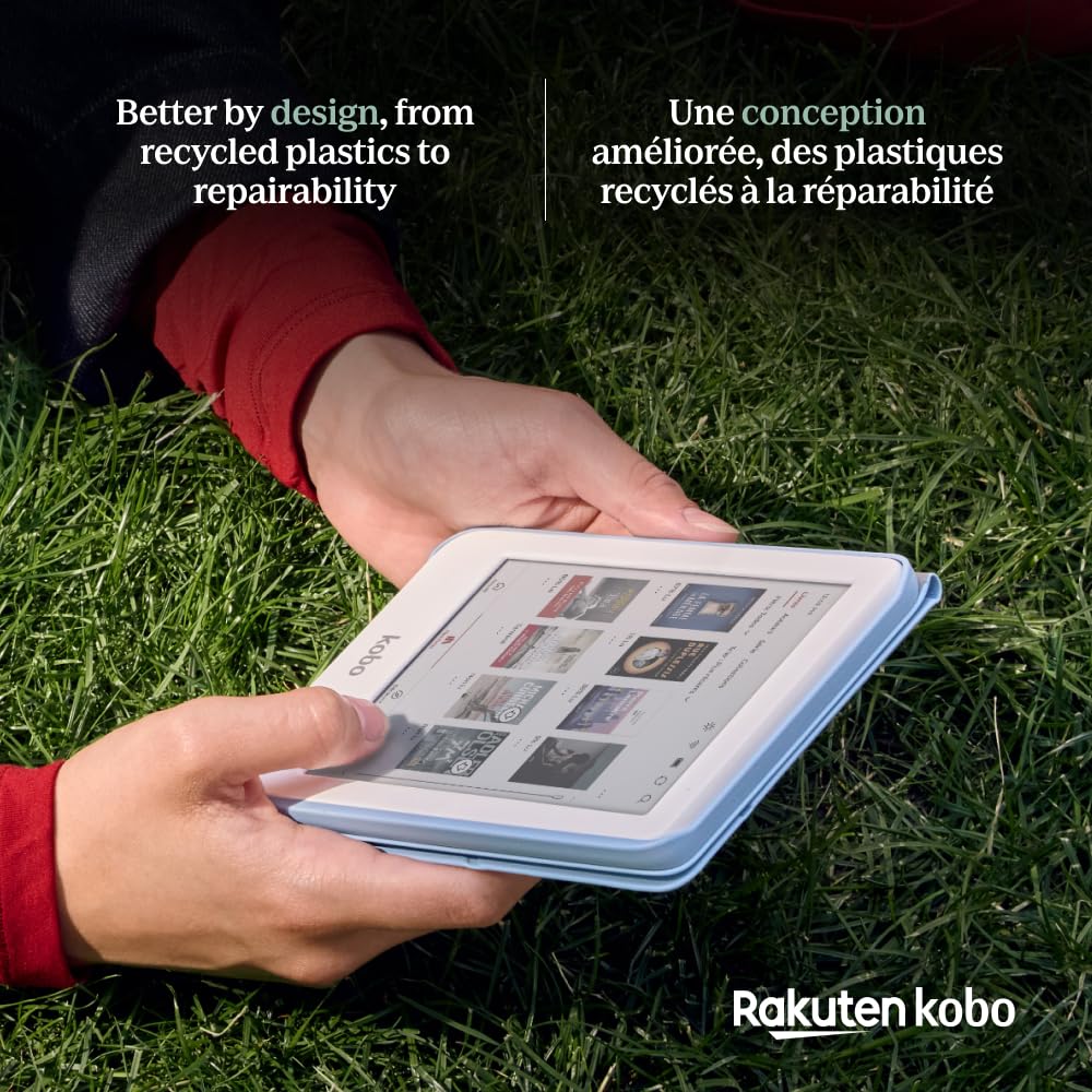 Kobo Clara Colour 6-Inch Colour eReader, 16 GB, White