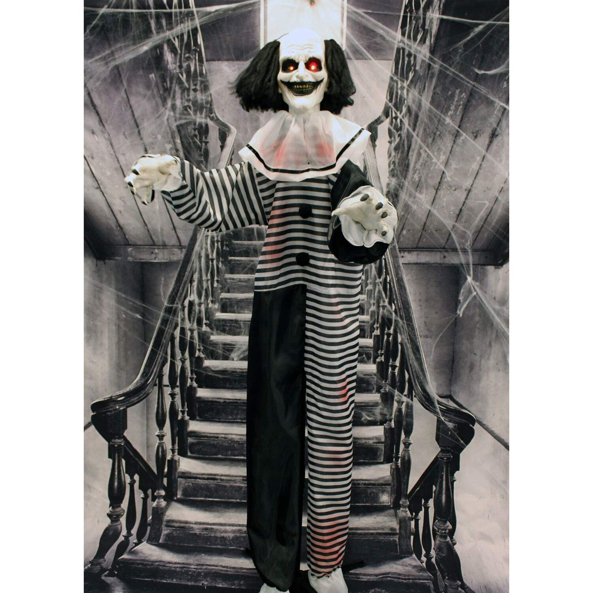 Haunted Hill Farm Animatronic Talking Clown